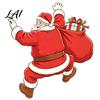 DIY Christmas Scene Decor Wall Sticker Self‑Adhesive Climbing Santa Claus Decals Funny Seasonal Home Decoration Holiday Mural for Living