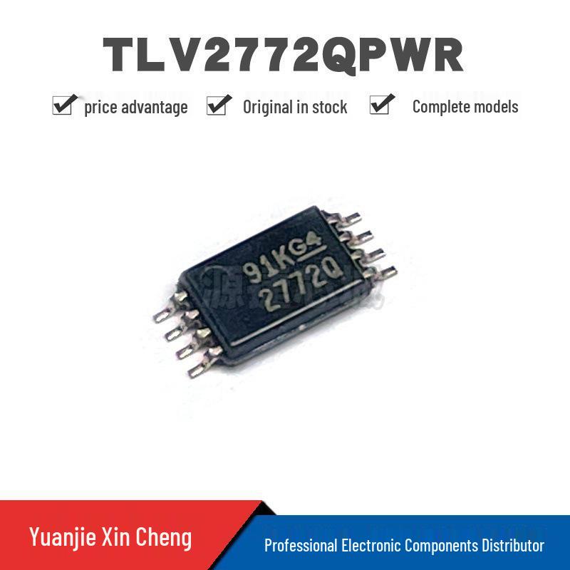 Brand New TLV2772QPWR TSSOP8 Dual Channel Precision Op Amp Chip IC