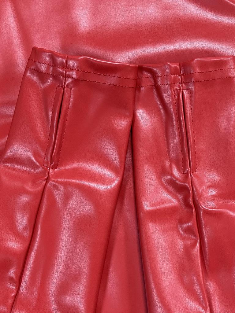 Сексуальное платье-труба из искусственной кожи в европейском и американском стиле 2024 года – осенняя женская одежда для ночных клубов