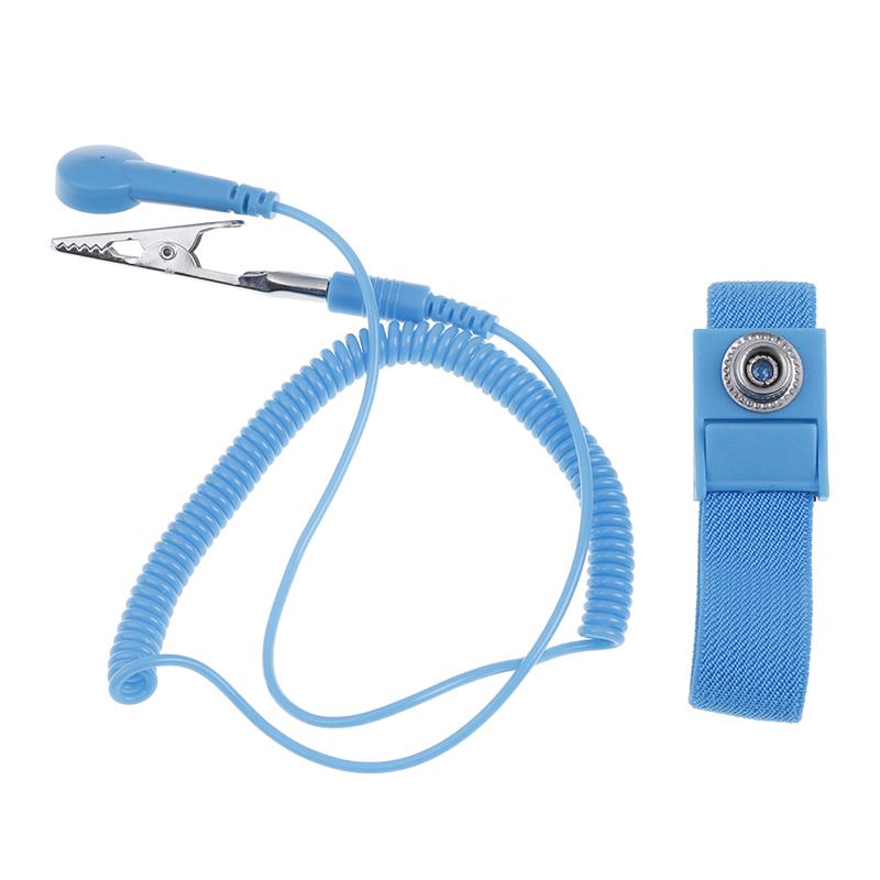 Anti Static Bracelet Electrostatic Esd Discharge Cable Reusable Wrist Band Strap