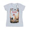 Женская/дамская хлопковая футболка с ретро-постером Bambi