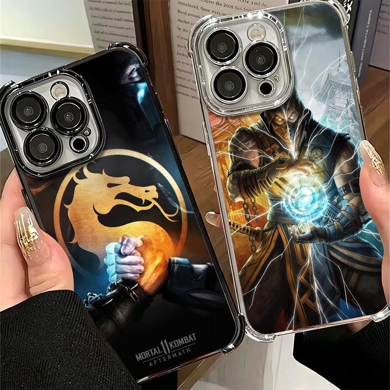 Mortal Kombat Game Soft Phone Case For Xiaomi Poco X7 X8 Pro Max X6 X5 X3 F8 Ultra F7 M8 M7 M5S Redmi 15C 15A 15 14C 13C 12C 13