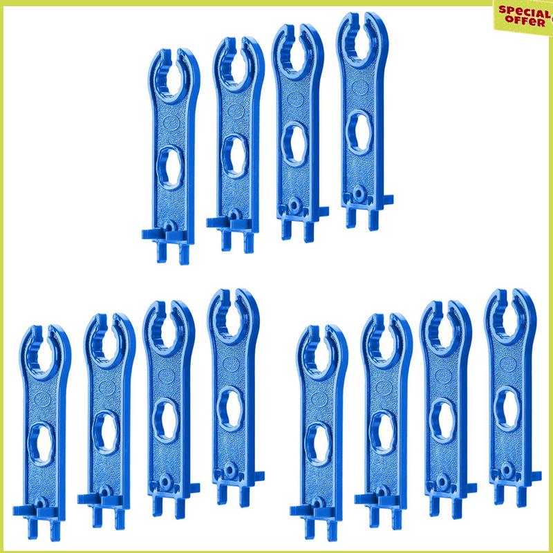 A34R 12PCS Solar Connector Tool Wrenches, Solar Panel Connector Assembly Tool For  Connectors,Plastic Solar Wrench Spanner