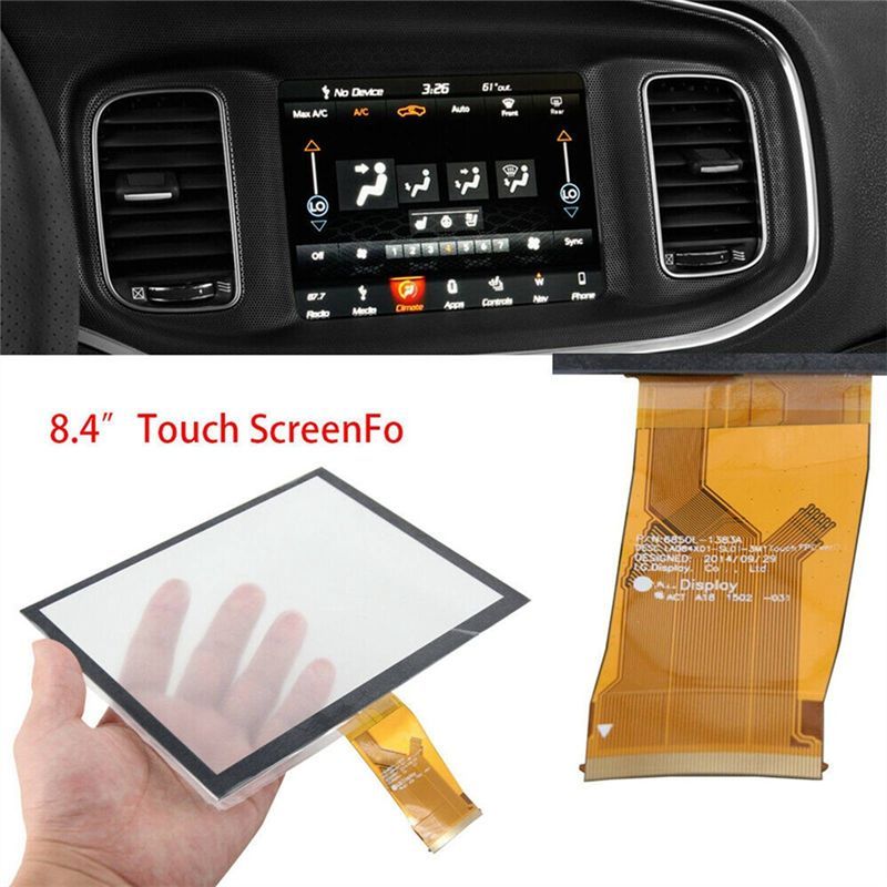 8.4 Inch Touch Screen Navigation Monitor For Dodge Jeep 2017-2021 Radios
