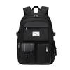 Large 14 Inch PC Back Rucksack for Junior High School High School Waterproof Black [FANDARE] Women's Backpack, Capacity, Pockets, Cute, 15.6 Storage,
