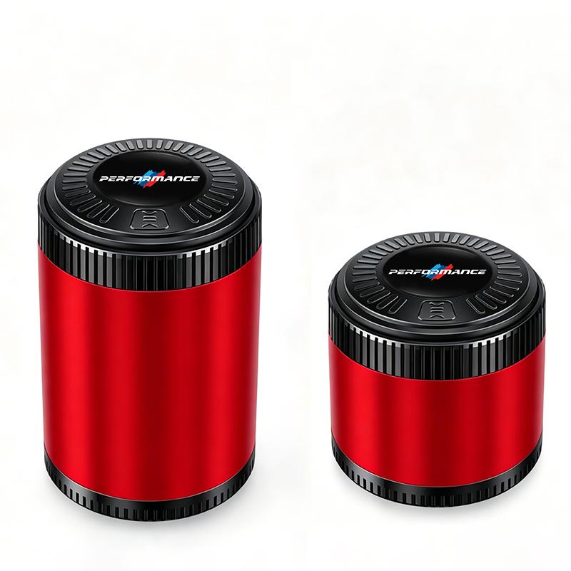 Car Ashtray With LED Light Universal Accessories/Stickers For BMW G80 G06 G07 G42 G14 G15 G16 F82 F20 F21 F83 M2 M3 M4 M5 M8 F95 LMRGZ1