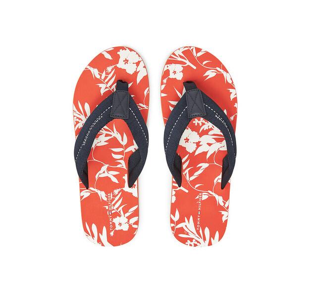 Шлёпанцы Tommy Hilfiger Hilfiger Flw Print Beach Sandal