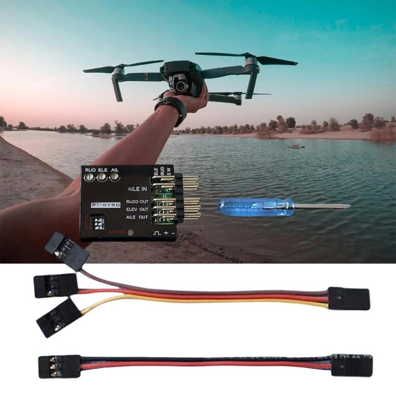 3 Axes Flight Controller Stabilizers Systems Gyro Fixed Wing FPV Airplanes Fixed Wing Balancers Wing for P1-GYRO