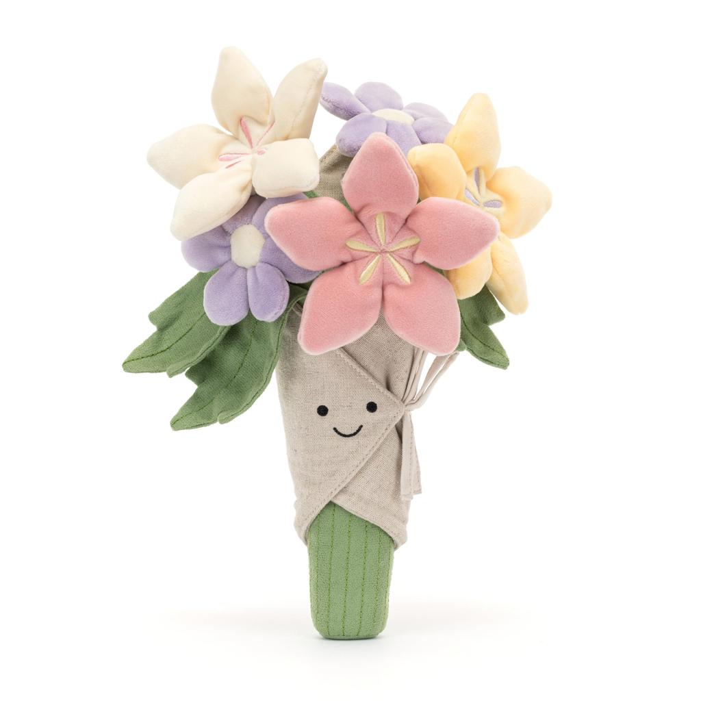 Jellycat Amuseables Bouquet Plush Plant and Flower Stuffed Animal Fun Decor Gift Toy, 12-inch - - &