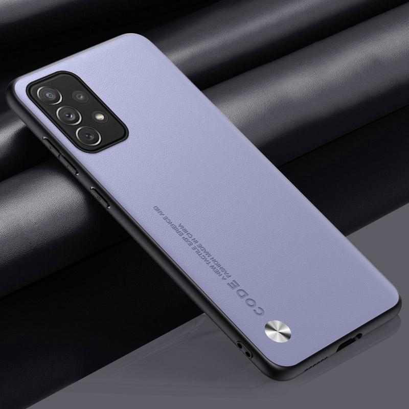 Роскошный чехол из искусственной кожи для Samsung Galaxy A32 A52 A52S A72 4G M52 5G, задняя крышка, матовый силиконовый чехол для телефона с полной защитой
