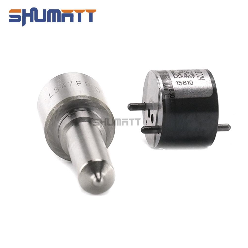 7135-580 Common Rail Injector Nozzle Control Valve Repair Kit Nozzle L347PRD Control Valve 28392662 For Injector 28348371 EMBR00
