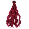 1PC Hot 20cm High-temperature Wire Long Straight Doll Wigs Wig Hair DIY Dolls Accessories