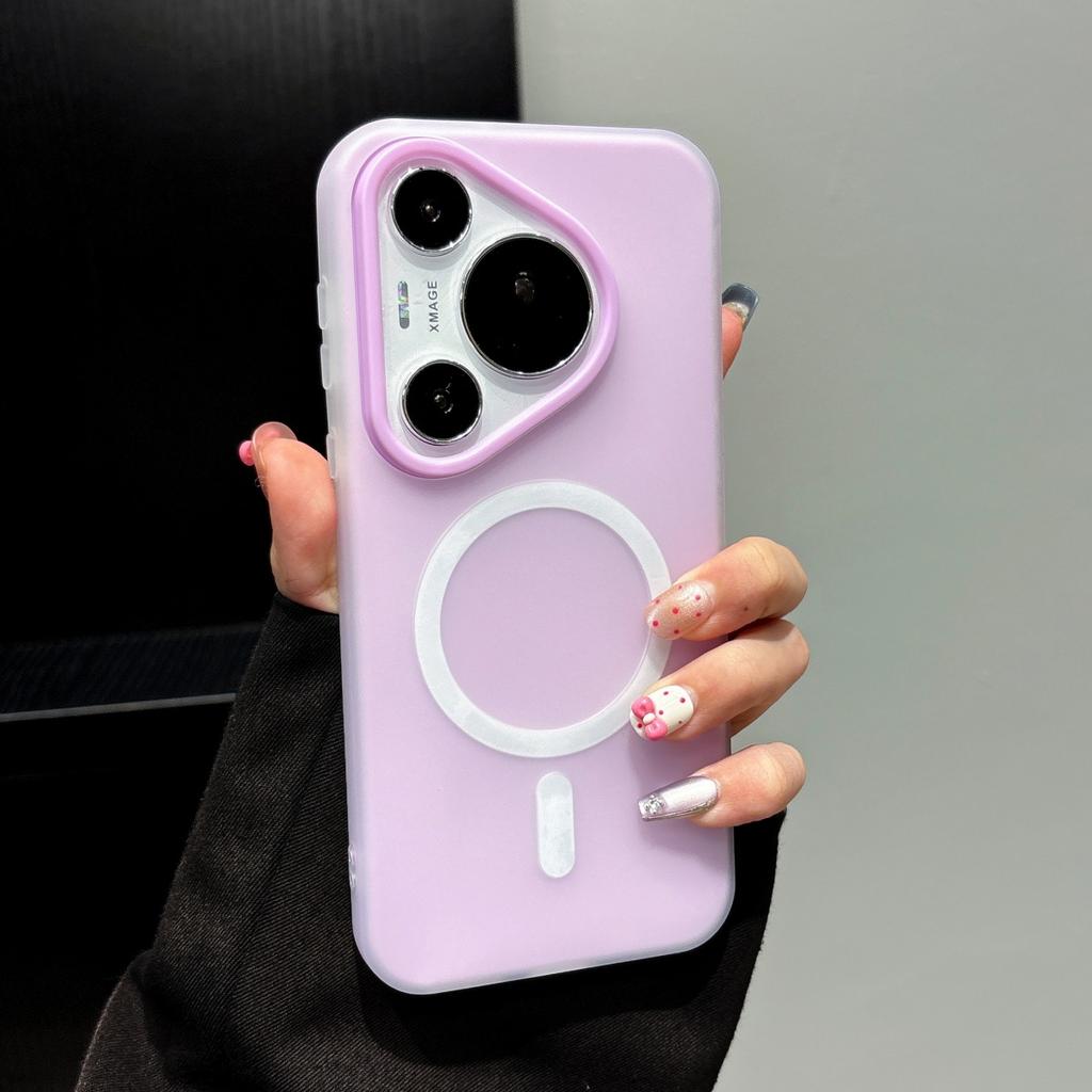 For Magsafe Magnetic Jelly Candy Clear Case For Huawei Pura80 P70 Ultra P60 Mate 70 60 50 Pro Wireless Charge Shockproof Cover