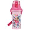 Children's Water Bottle, 480ml, Direct Drinking, Plastic, One-Touch Operation, Dishwasher Safe, Made In Japan, Kimi To Idol PreCure, Girls', PS