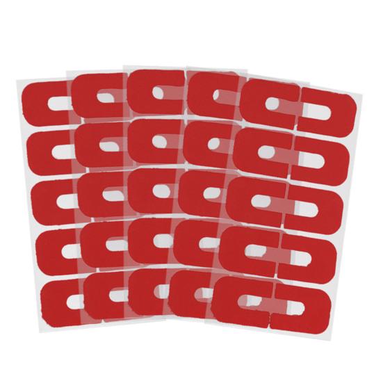 50 Pcs/Set Anti Overflow Nail Polish Exquisite Professional No Pungent Smell Fashion Waterproof Easy To Peel Spill Prevention Sticker for Girls