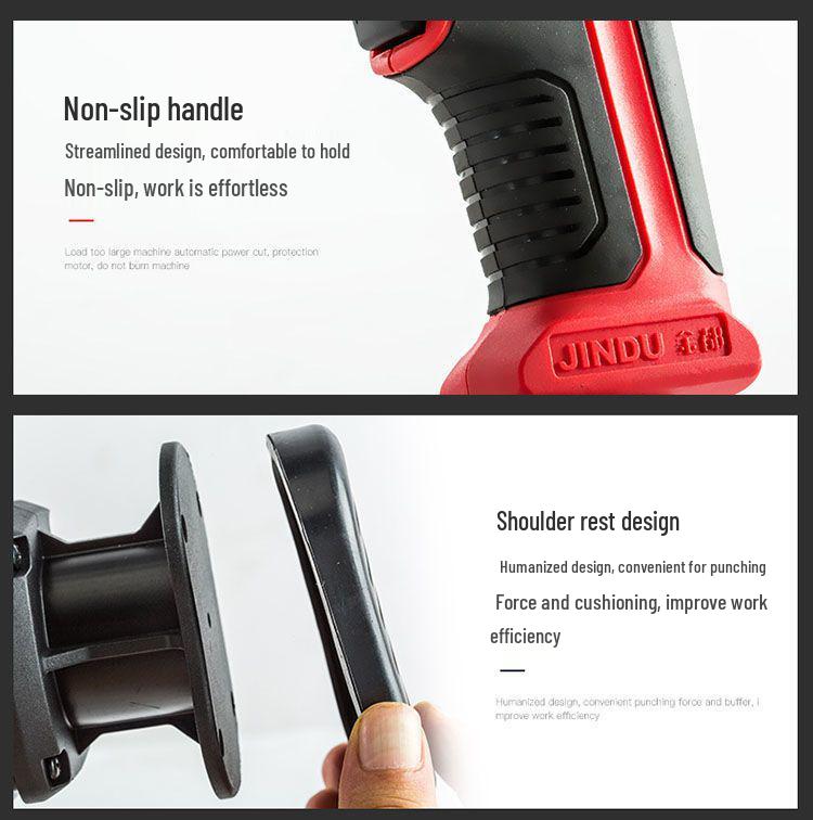 Jindu Двухцелевая ручная алмазная буровая установка высокой мощности для бетона и установки кондиционеров