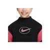 Nike Флисовый свитер с вышитым логотипом и цветными блоками, детские толстовки DM8419-010