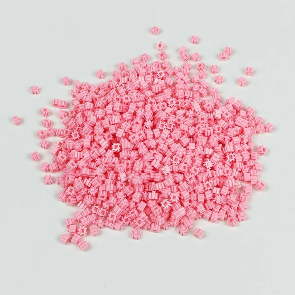 1000pcs 6*6mm Pixel Art Puzzle Micro Diamond Building Blocks DIY 3D Small Brick For Children's Toy Educational Kids