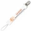 Planetee Attache Tétine Pour Prénom SAMUEL Adorable Bébé Surtout Quand Je Dors Lapin Garçon | Attache Sucette Cadeau Naissance