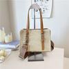 Large Capacity Straw Tote Bag Summer New Seaside Vacation Beach Bag Fashion Versatile Shoulder Messenger Bag