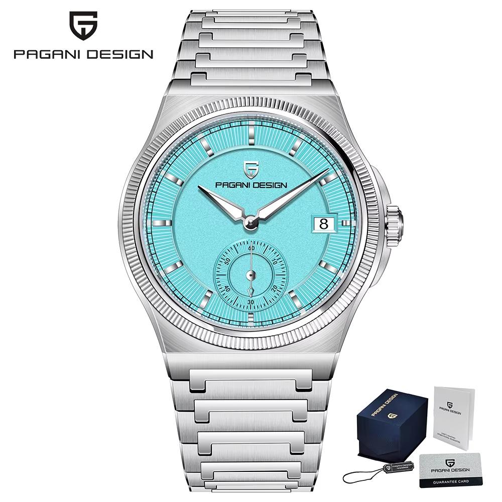 Pagani Design PD-YS029 Luxury Automatic Watch For Men Mechanical Men's Watches AR Sapphire 100M Waterproof Luminous Sports Clock