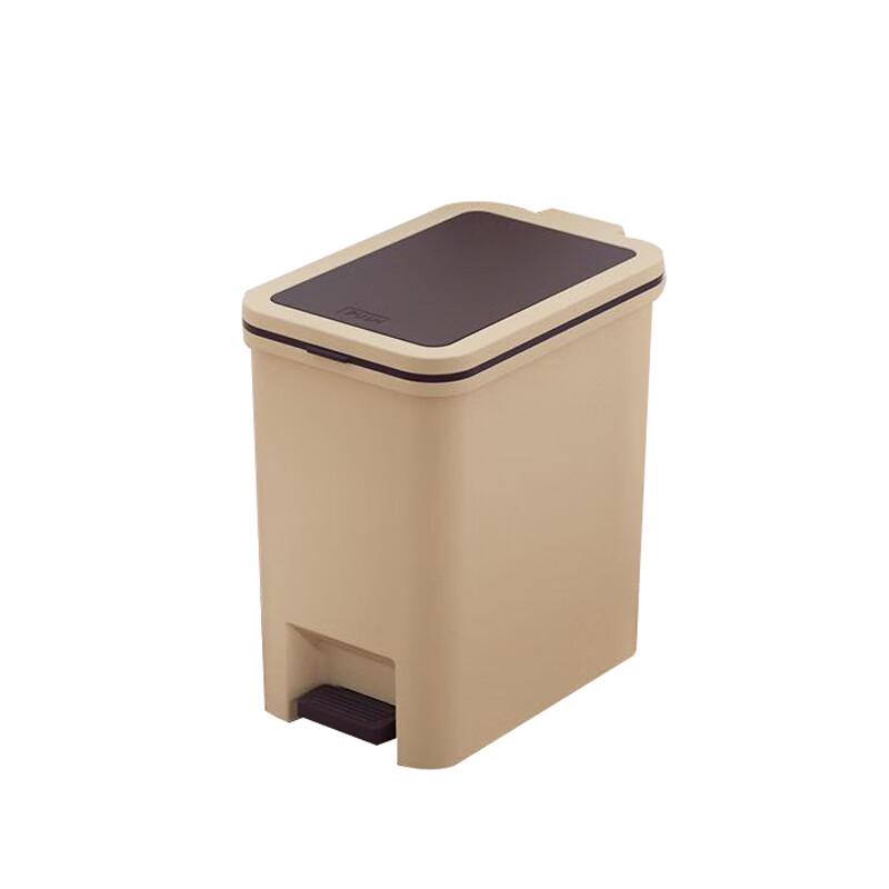 Zhuang Taitai Dual-Opening Pedal Trash Can