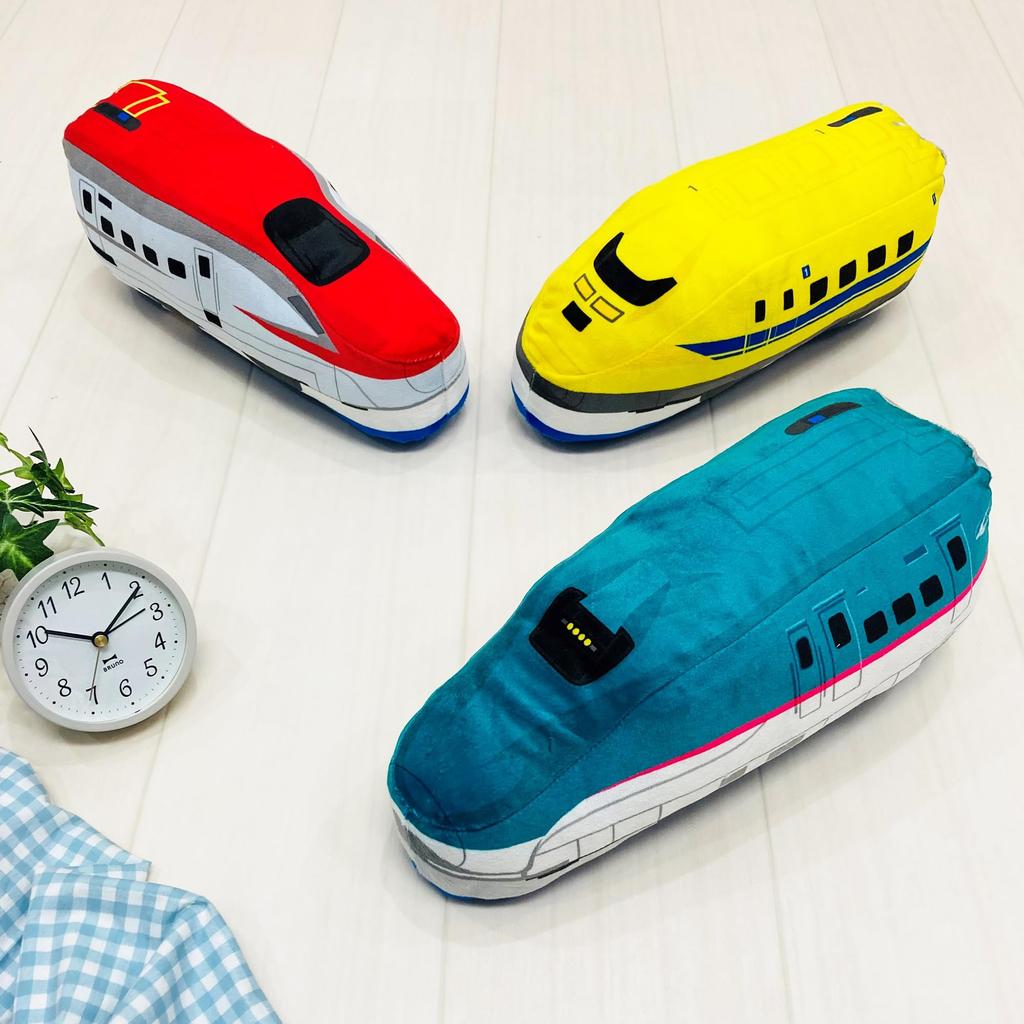 MORIPiLO Plarail Синкансэн Хаябуса Подушка-обнимашка Микроткань Плюшевая игрушка Подушка для сна Зеленый 31x13x13см Персонаж Макура но Морисита (Маленький высеченный элемент