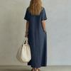Женское платье Повседневное Легкое платье V-образный вырез Отпуск Бохо Пляжное Летнее платье
