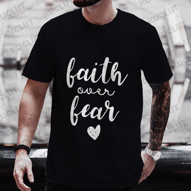 Short Sleeve Clothes Men Clothing 3D Printed Men's T-shirt Fashion Trend Faith Graphic Summer Fashion Tshirts Casual Top for Men