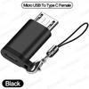 Micro USB Male To Type C Female Connector для Macbook Xiaomi Type C To USB 3.0 OTG Adapter для Samsung USB C To Micro Converter