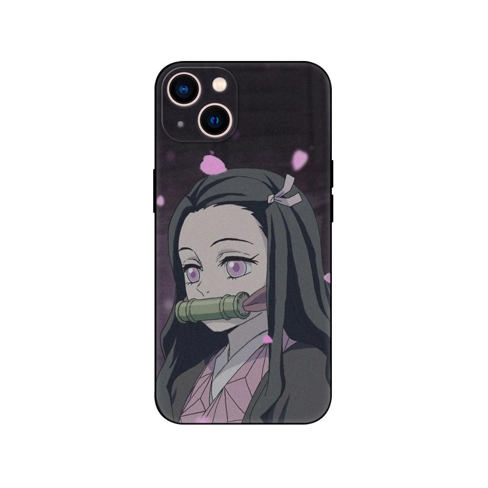 Черный чехол из ТПУ для Samsung Galaxy F23 M12 M22 M23 M32 4G M52 5G M30S M21 Demon Slayer Kamado Nezuko