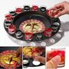 16-Hole Russian Roulette Wheel Spinning Wine Glass Game KTV Roulette Game Wine Glass Spinning Wheel