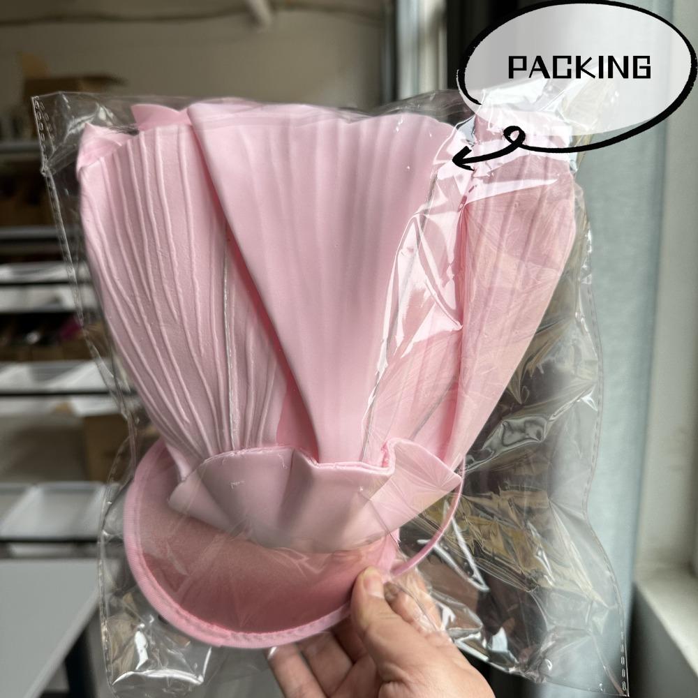 Fashion Bridal Hair Accessories Makeup Prom Hair Band Large Flower Bow Hat Headdress