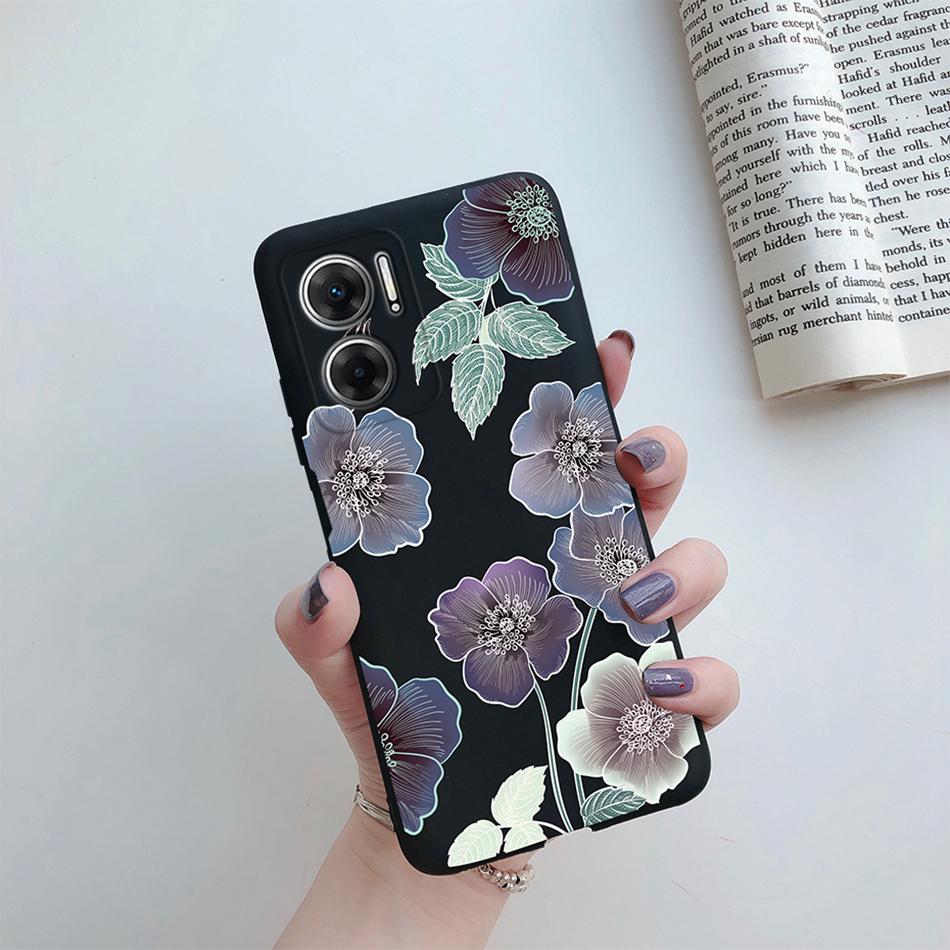 Чехол для Xiaomi Redmi Note 11e 2022 Чехол Крутой Мужской Черный Дракон Мягкий Силикон ТПУ Чехлы для Телефона для Redmi Note 11E 5G Чехлы Fundas