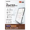 Elecom IPad 10.9 10th Generation (2022 Model) Protective Film, Paper Texture, Texture, Anti-Reflection, For Text, Smooth Type, TB-A22RFLAPNS, Clear