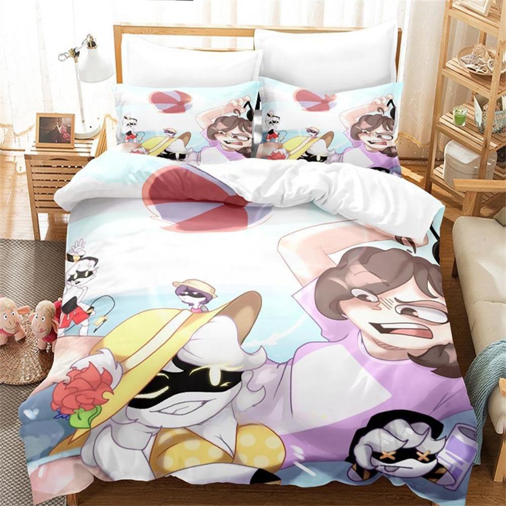 Мультфильм Дроны-убийцы Принтованные Комплекты Постельного Белья Изысканный Набор Постельных Принадлежностей Пододеяльник Комплект Одеяла Постельное Белье Роскошный Подарок на День Рождения