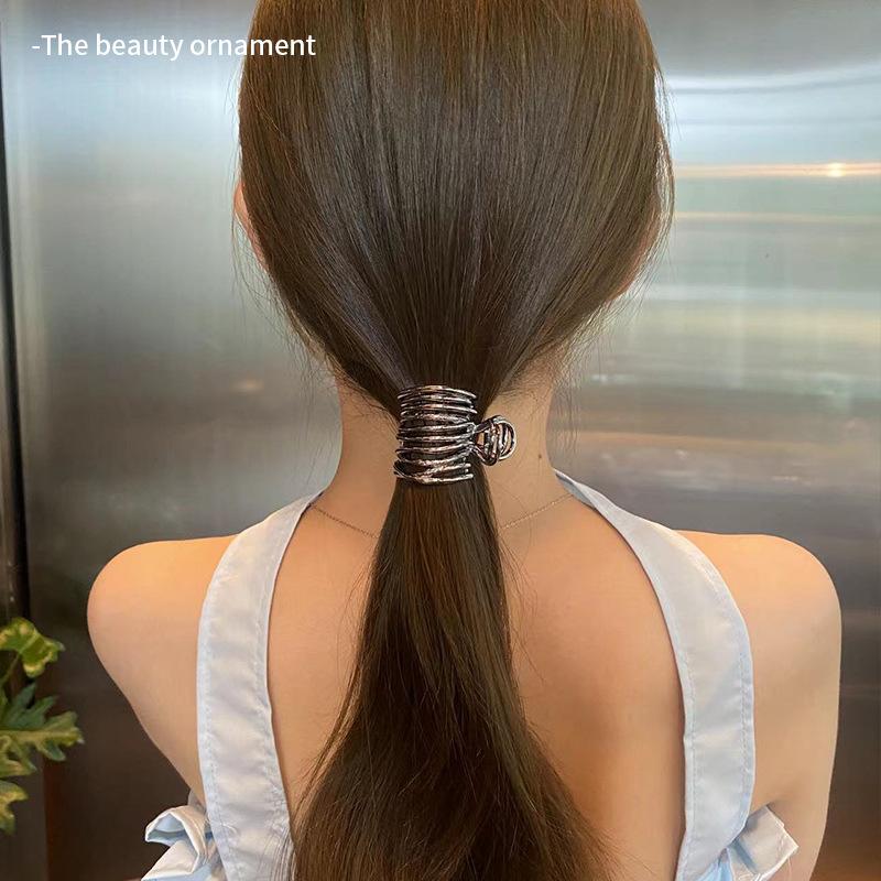 Высокий зажим для хвоста для женщин, модные металлические зажимы для волос для девочек, фиксированная шпилька для девочек, зажим для волос, аксессуары для волос, головные уборы