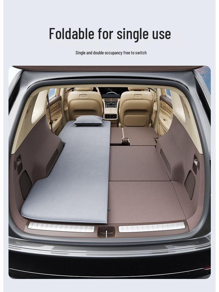 Inflatable Sleeping Pad for AITO M7/M5: Large Five-Seater Rear Car Trunk Bed