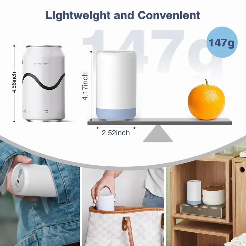 Rechargeable Electric Air Pump Wireless Outdoor Camping Inflator Deflator for Air Mattress Swimming Pool Portable Inflation Pump
