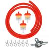 Direct Replacement Fuel Cock Filter with Fuel Lines for Most ATVs Motorcycles