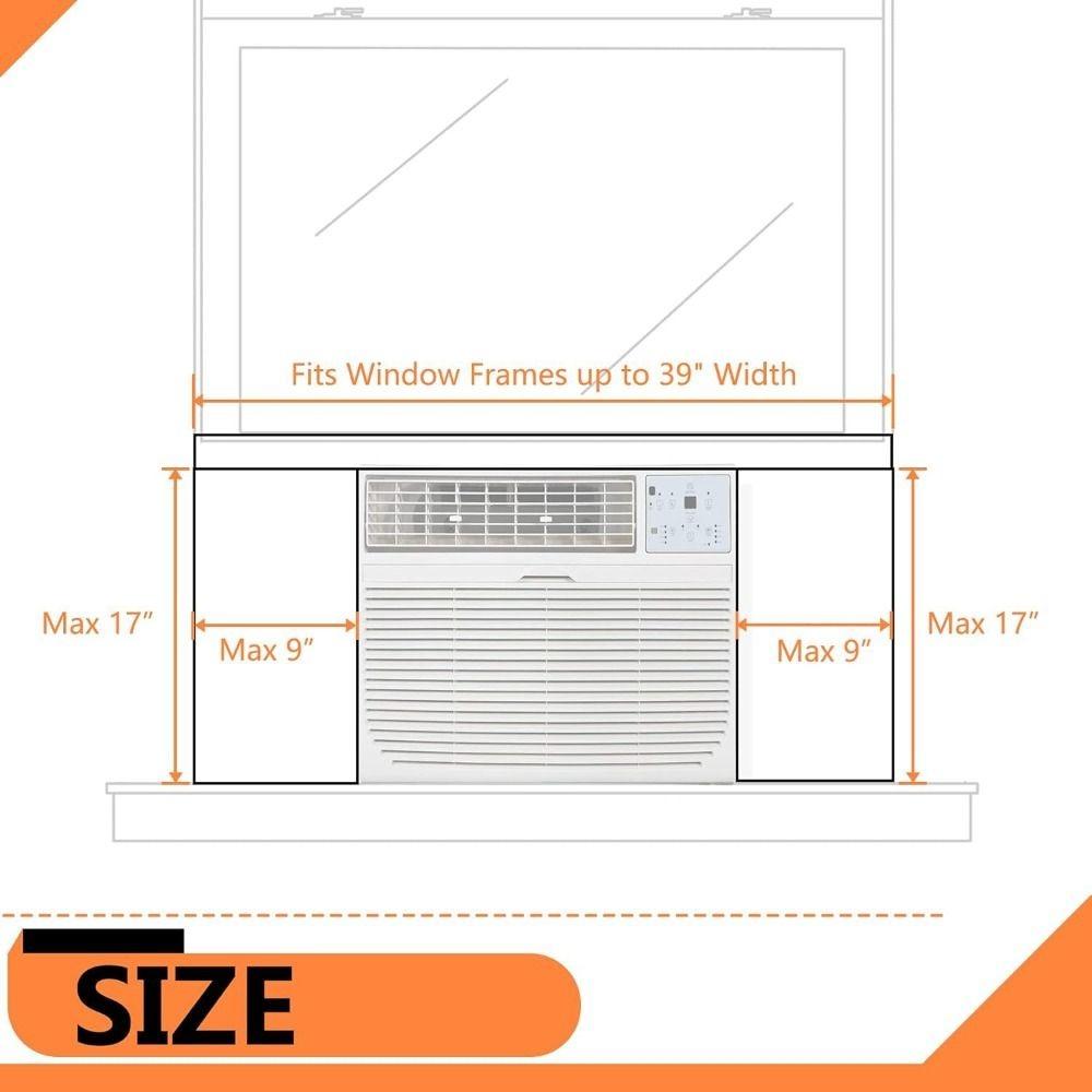 Heat Insulation Foam Panels With Tape Window Seal Gap Kit Insulation Panel Energy Saving