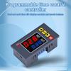 Цифровой реле времени AC 110V 220V DC 12V 24V, двойной светодиодный дисплей, программируемый контроллер управления временем, переключатель с временной задержкой