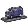 Hikoseven RAI'S 1/43 Toyota Hiace DX 4-дверный Высокая крыша 2013 года Полицейское управление Токио Отдел безопасности Мобильное подразделение Противодействие партизанским действиям