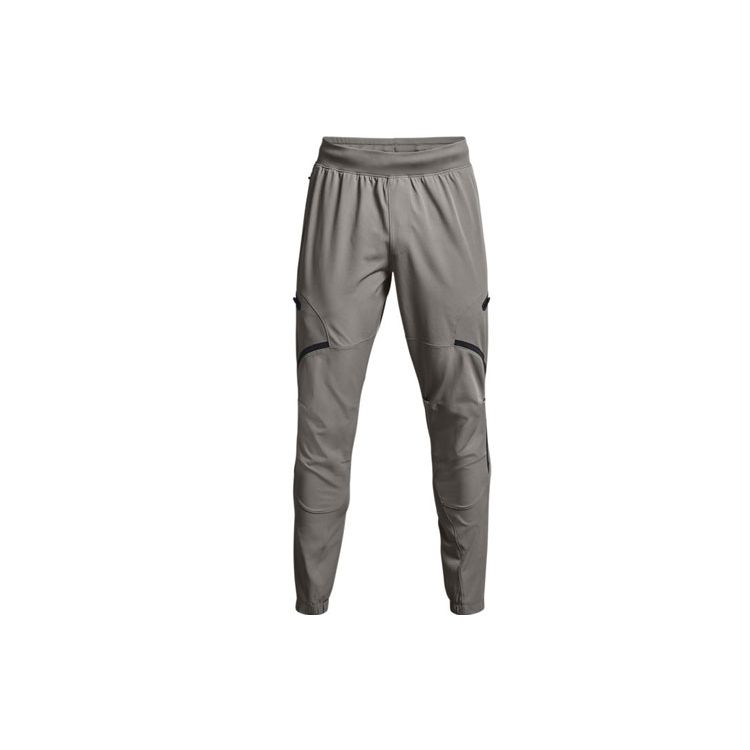 Under Armour Брюки мужские тканые длинные трикотажные Unstoppable Cargo Training, темно-серые, 1352026-066