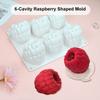 Форма в форме малины с фруктовым дизайном, антипригарная, инструменты для украшения торта своими руками, универсальная
