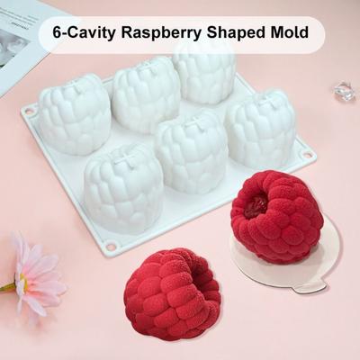 Форма в форме малины с фруктовым дизайном, антипригарная, инструменты для украшения торта своими руками, универсальная