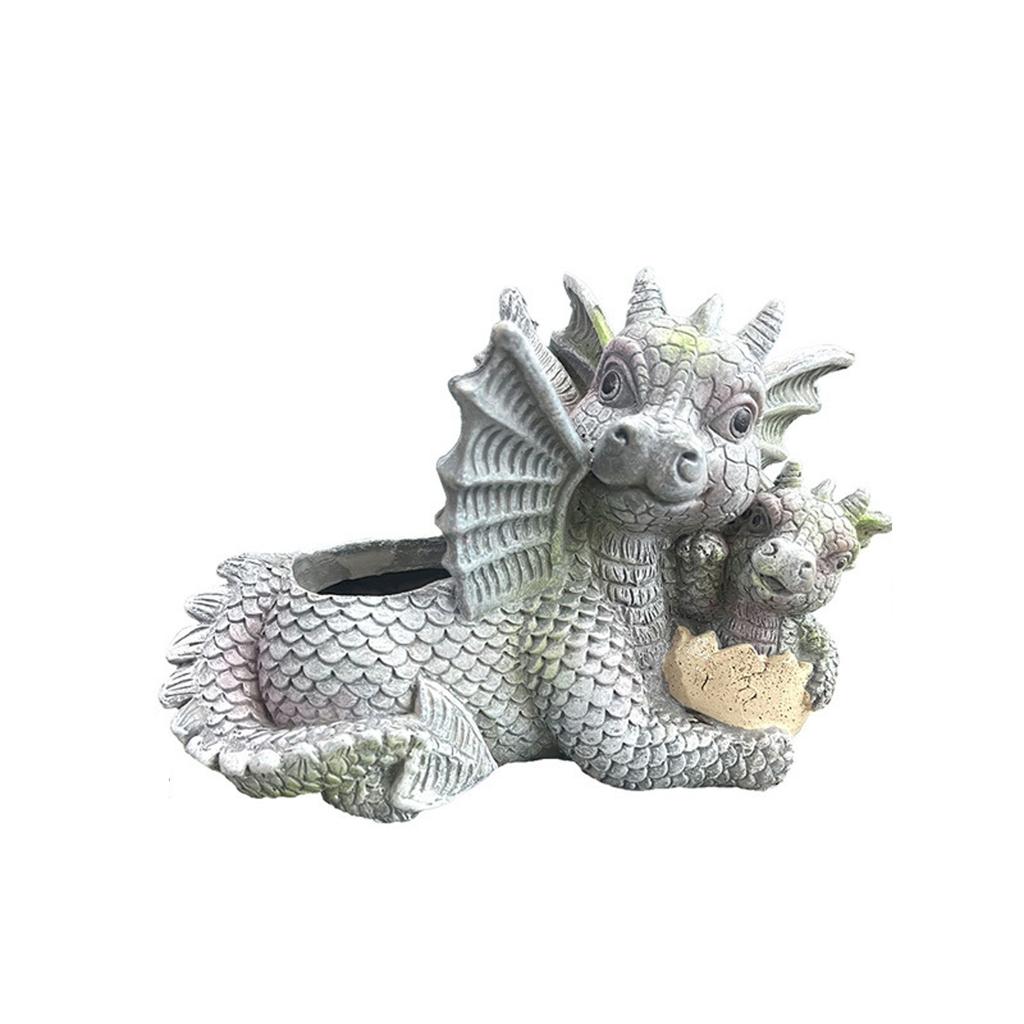 Уличное украшение Украшение из смолы Резьба Домашнее садоводство Ремесла Цветочный горшок