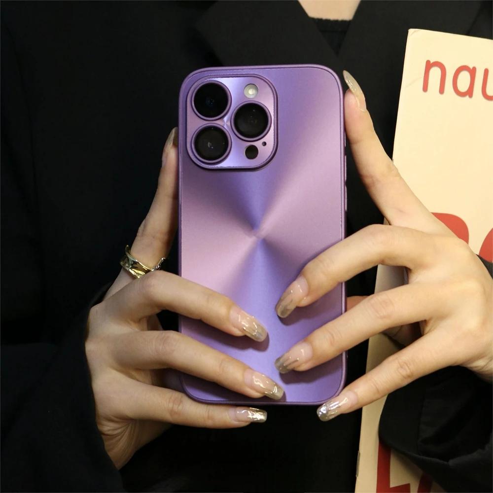 Dazzling CD Laser Aurora Solid Color Phone Case For For Iphone 1 14 13 12 11 14 Pro Max 1 Plus Slim Matte Shockproof Hard Cover