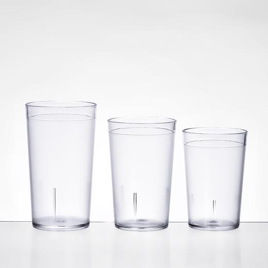 210/280/350/450 мл Питьевой стакан ресторанного стиля, ударопрочный прозрачный акриловый стакан для питья хайбол для вечеринки