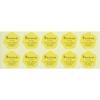 Cotta Flavor Stickers, Natural Deformed Banana Yellow, 2.8 X 2.8 Cm, 71025, 100 Sheets
